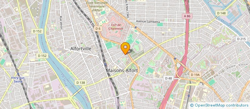 localisation de l'entreprise MONSIEUR MAXIMILIEN SUMA à MAISONS-ALFORT