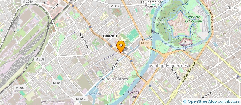 localisation de l'entreprise MONSIEUR MAXIMILIEN VANHECKE à LAMBERSART