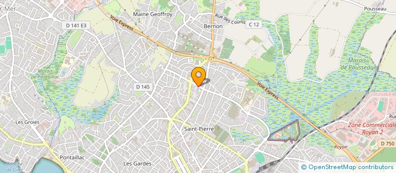 localisation de l'entreprise MONSIEUR MAXIMILIEN VIGNAUD  ROYAN