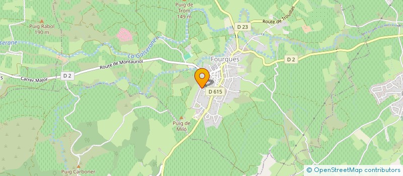 localisation de l'entreprise MONSIEUR MAXIMILIEN VOISIN  CANOHES