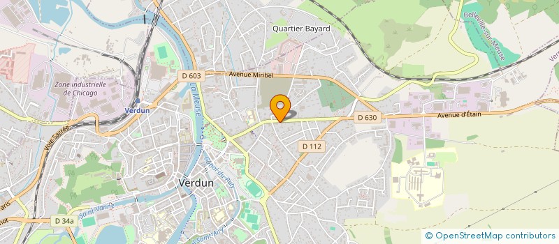 localisation de l'entreprise MONSIEUR MAXIMILIEN VONNET à VERDUN