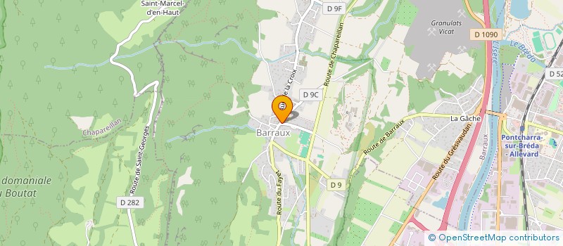 localisation de l'entreprise MONSIEUR MAXIMILIEN YSERN  BARRAUX