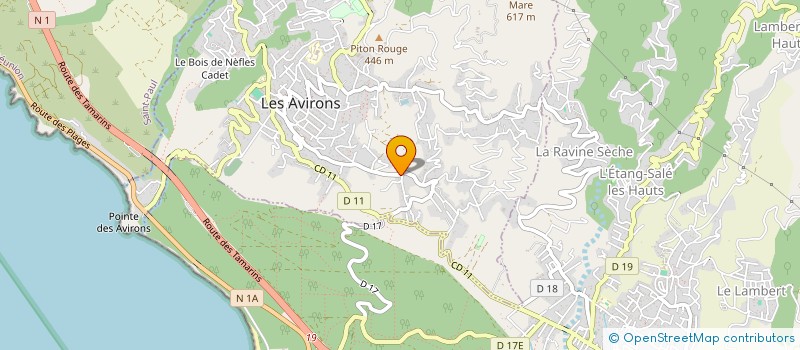 localisation de l'entreprise MONSIEUR MAXIMIN ALMA  LES AVIRONS