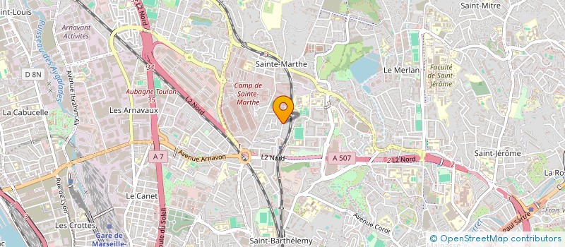 localisation de l'entreprise MONSIEUR MAXIMIN GUTIERES à MARSEILLE