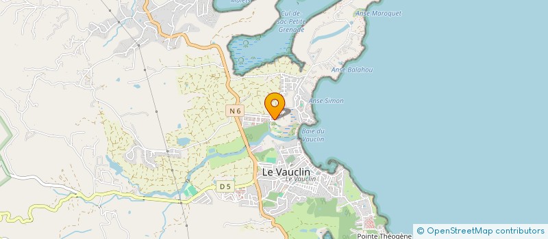 localisation de l'entreprise MONSIEUR MAXIMIN MICHO à LE VAUCLIN