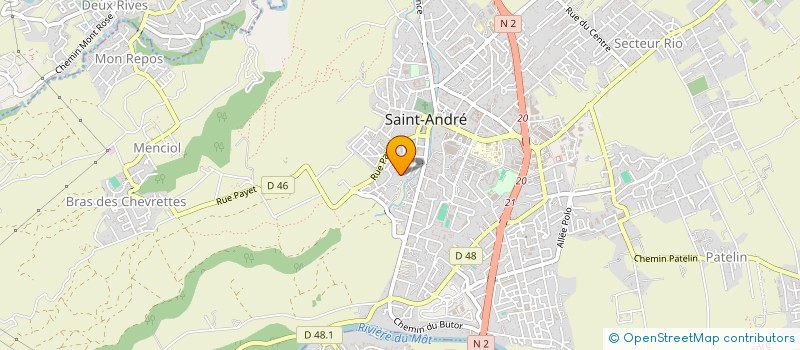 localisation de l'entreprise MONSIEUR MAXIMIN MORIN à SAINT-ANDRE