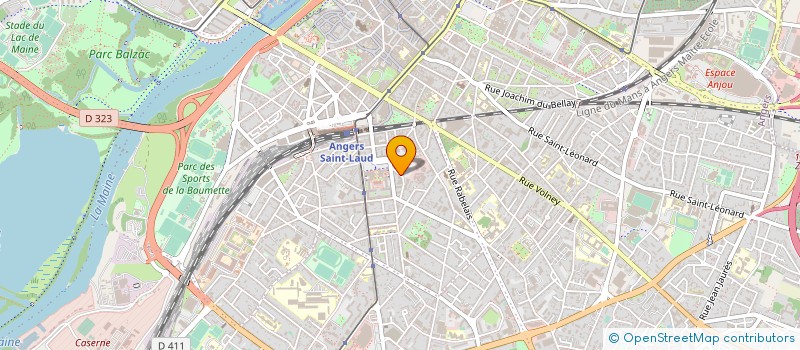 localisation de l'entreprise MONSIEUR MAXIMIN ROUILLER à ANGERS