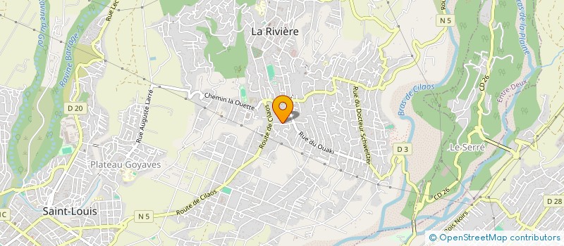localisation de l'entreprise MONSIEUR MAXIMIN SAVIGNY à SAINT-LOUIS