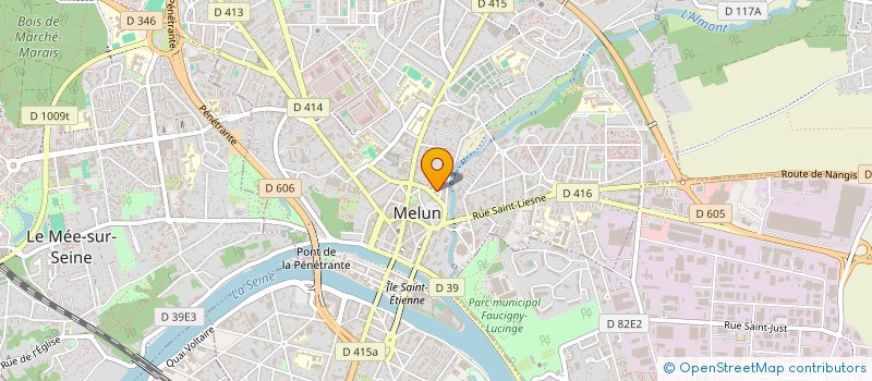 localisation de l'entreprise MONSIEUR MAXWELL ADANZOUNNON  COMBS-LA-VILLE