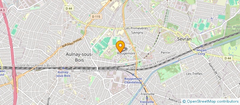 localisation de l'entreprise MONSIEUR MAXWELL ADJAYE à SEVRAN