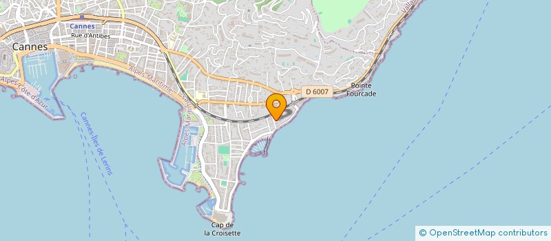 localisation de l'entreprise MONSIEUR MAXWELL WALKER à CANNES