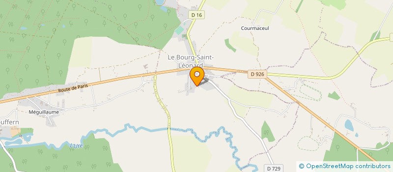 localisation de l'entreprise MONSIEUR MAXWENCE AUGEARD à GOUFFERN EN AUGE