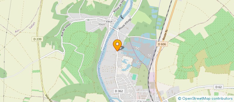 localisation de l'entreprise MONSIEUR MAXYME ARTAULT à CHAMPS-SUR-YONNE