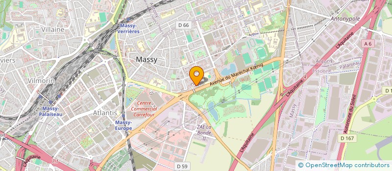 localisation de l'entreprise MONSIEUR MAY LY à MASSY