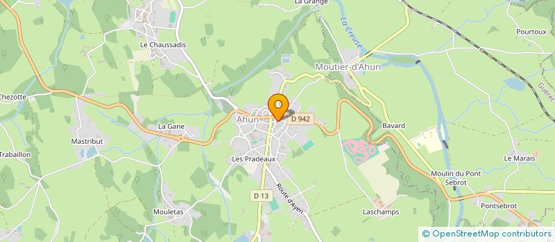 localisation de l'entreprise MONSIEUR MAYANN LAMARE à AHUN