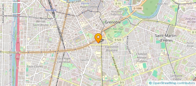 localisation de l'entreprise MONSIEUR MAYAVANGUA LUNDAZO  GRENOBLE