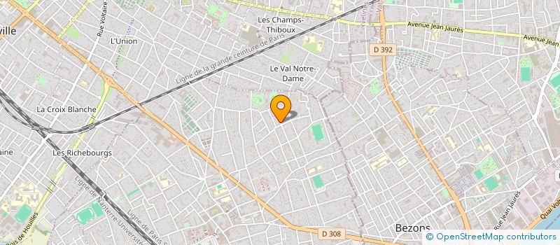 localisation de l'entreprise MONSIEUR MAYCKEL RODRIGUES AMORIM  HOUILLES