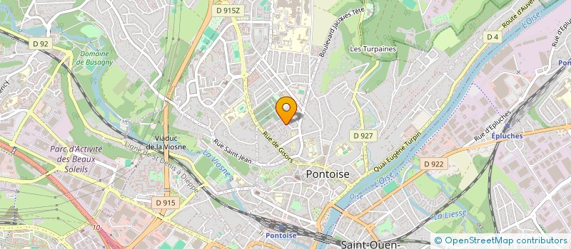 localisation de l'entreprise MONSIEUR MAYCON CEZAR NETO  PONTOISE