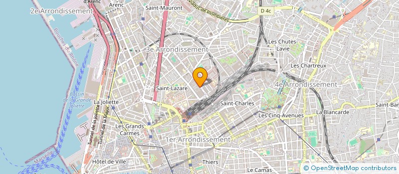 localisation de l'entreprise MONSIEUR MAYEUL ABRIAS  MARSEILLE