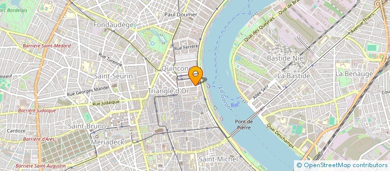 localisation de l'entreprise MONSIEUR MAYEUL BALLAND  BORDEAUX