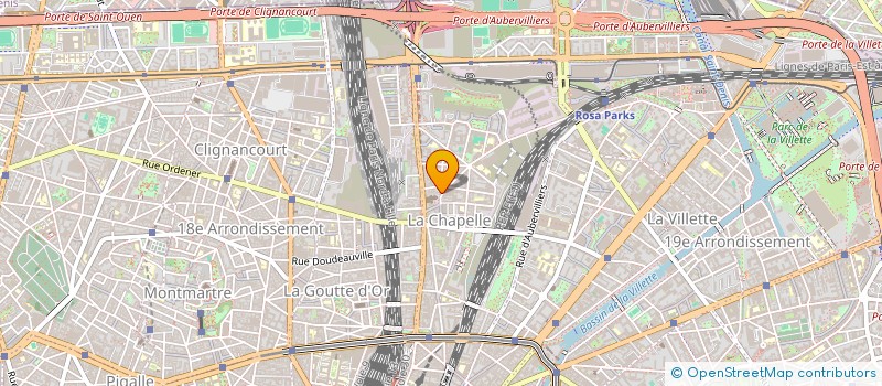 localisation de l'entreprise MONSIEUR MAYEUL BEDEL  PARIS