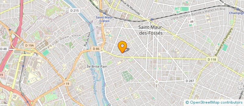 localisation de l'entreprise MONSIEUR MAYEUL CASSAYRE  SAINT-MAUR-DES-FOSSES