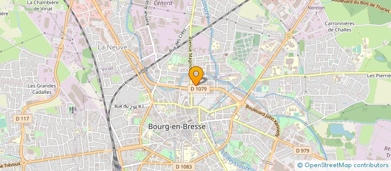 localisation de l'entreprise MONSIEUR MAYEUL DEGRENDELE à BOURG-EN-BRESSE