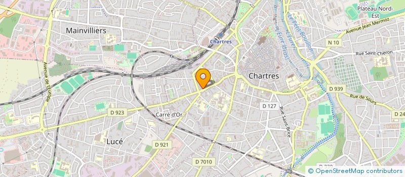 localisation de l'entreprise MONSIEUR MAYEUL GARREAU à CHARTRES