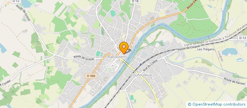 localisation de l'entreprise MONSIEUR MAYEUL IRLINGER  RABASTENS