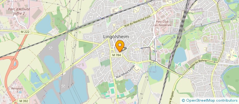 localisation de l'entreprise MONSIEUR MAYEUL SCHLOSSER  LINGOLSHEIM