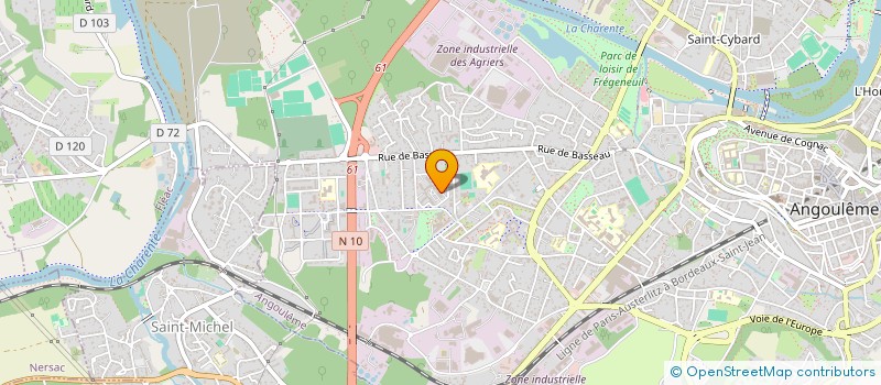 localisation de l'entreprise MONSIEUR MAYIS ASATRYAN à ANGOULEME