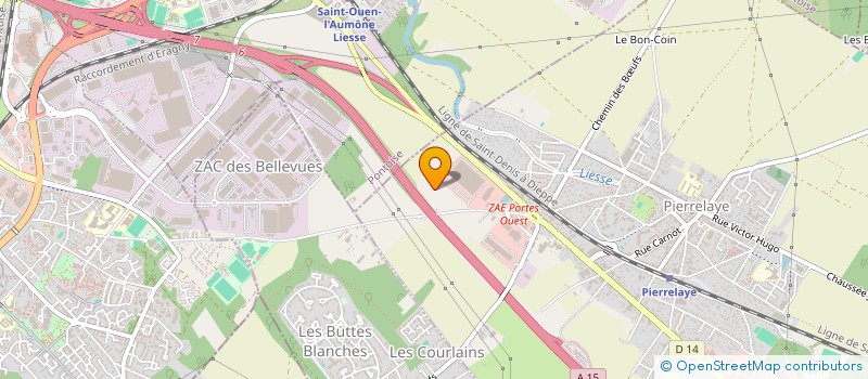 localisation de l'entreprise MONSIEUR MAYKY PENNEC à PIERRELAYE