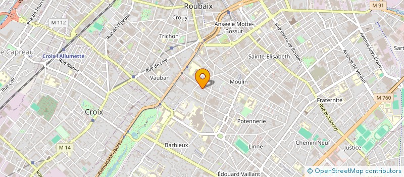 localisation de l'entreprise MONSIEUR MAYLISSE DEVLIEGHER  ROUBAIX