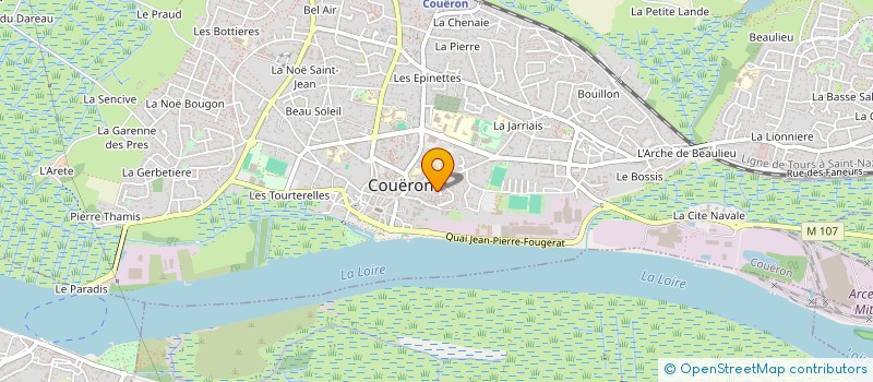 localisation de l'entreprise MONSIEUR MAYRON CONTRERAS à COUERON