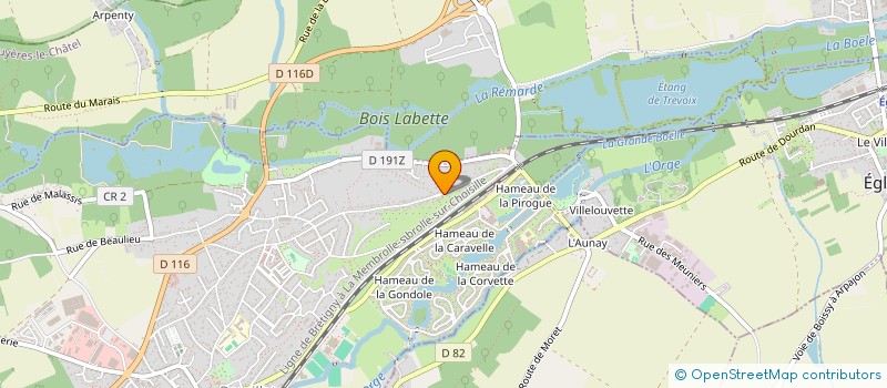 localisation de l'entreprise MONSIEUR MAYRON GERMAIN  BREUILLET