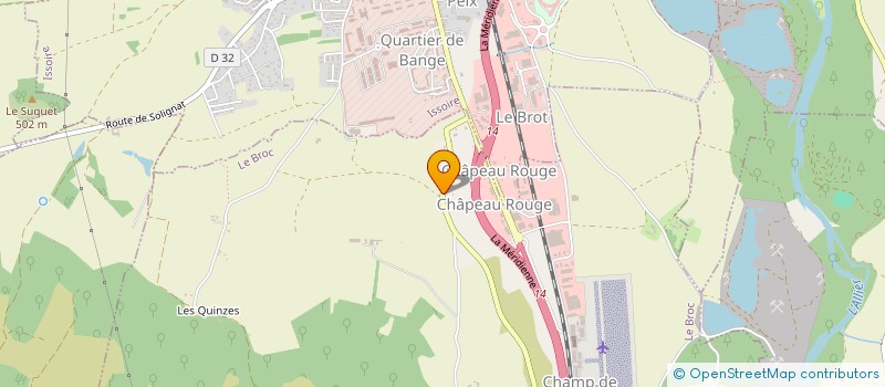 localisation de l'entreprise MONSIEUR MAYRONE BARRI  LE BROC