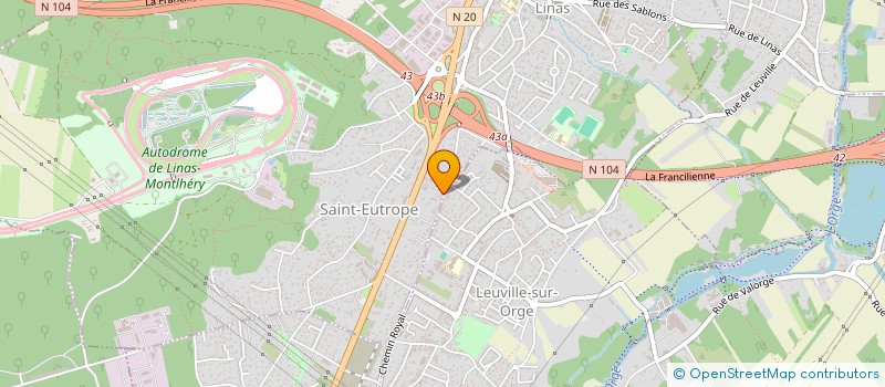localisation de l'entreprise MONSIEUR MAYRONNE LAFLEUR à LINAS