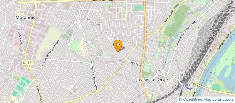localisation de l'entreprise MONSIEUR MAYS MOUISSI à JUVISY-SUR-ORGE