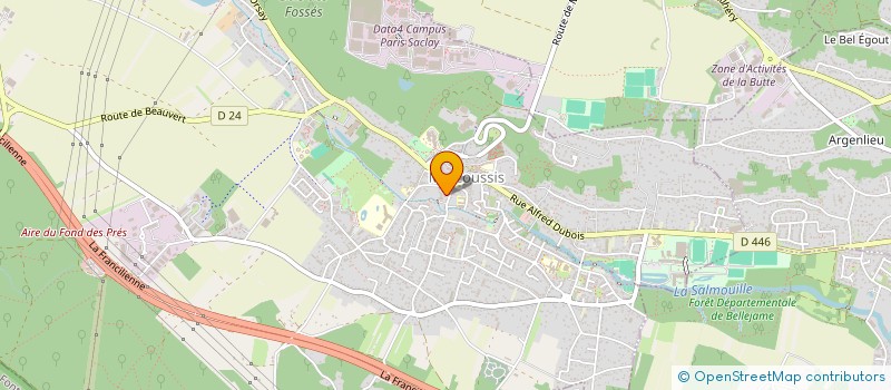 localisation de l'entreprise MONSIEUR MAYSON BOUZERAIT  MARCOUSSIS