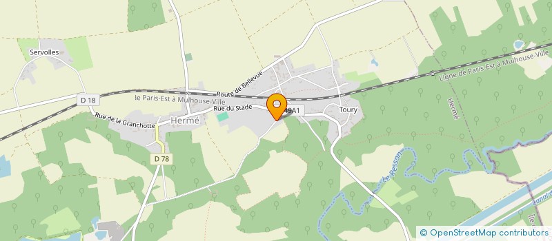 localisation de l'entreprise MONSIEUR MAYSON LOBRY  HERME