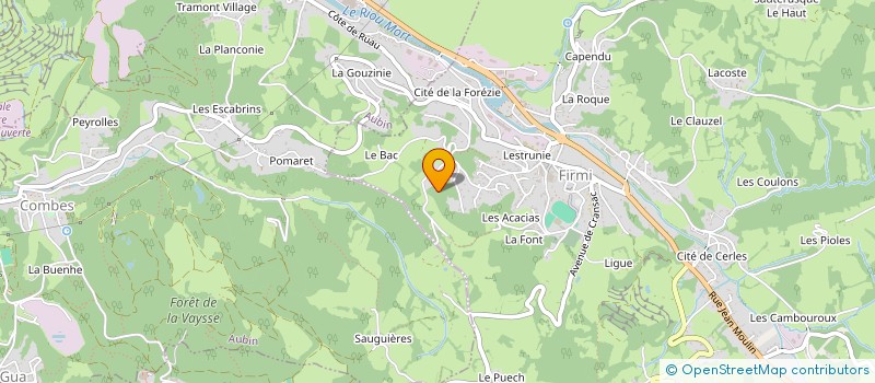 localisation de l'entreprise MONSIEUR MAYSSON ESPINOS  FIRMI