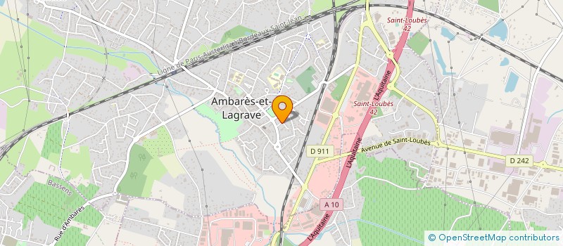 localisation de l'entreprise MONSIEUR MAYVIN ESCOTO  AMBARES-ET-LAGRAVE