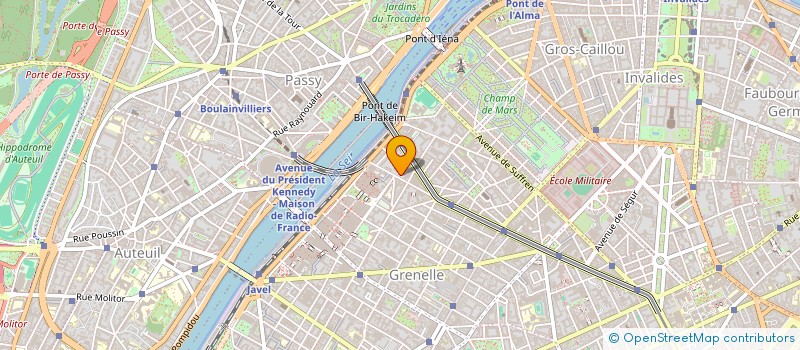 localisation de l'entreprise MONSIEUR MAZANIN TEHRANI  PARIS