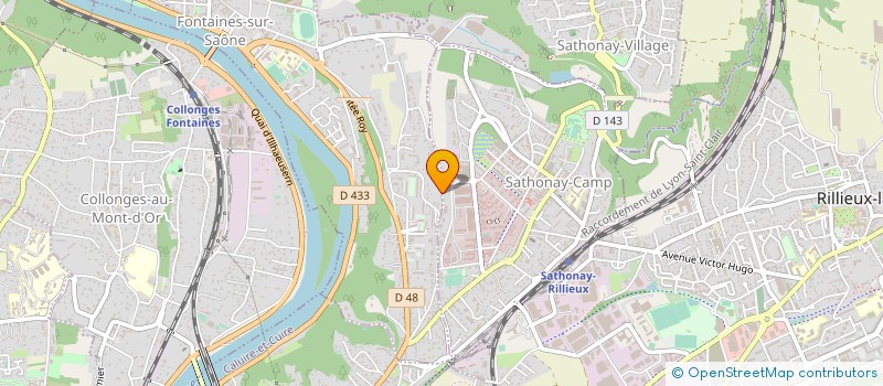 localisation de l'entreprise MONSIEUR MAZEN AL AEJJEH  FONTAINES SUR SAONE