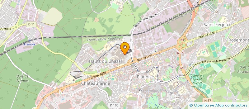localisation de l'entreprise MONSIEUR MAZEN ALSAYED OBEID à BESANCON