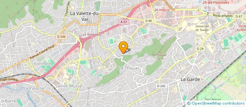 localisation de l'entreprise MONSIEUR MAZEN GHALLEB à LA VALETTE-DU-VAR