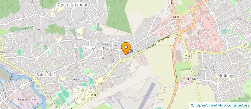 localisation de l'entreprise MONSIEUR MAZEN KULLAB  ESSEY-LES-NANCY