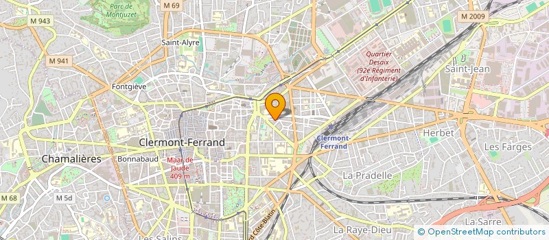 localisation de l'entreprise MONSIEUR MAZEN TEMTEM  CLERMONT-FERRAND