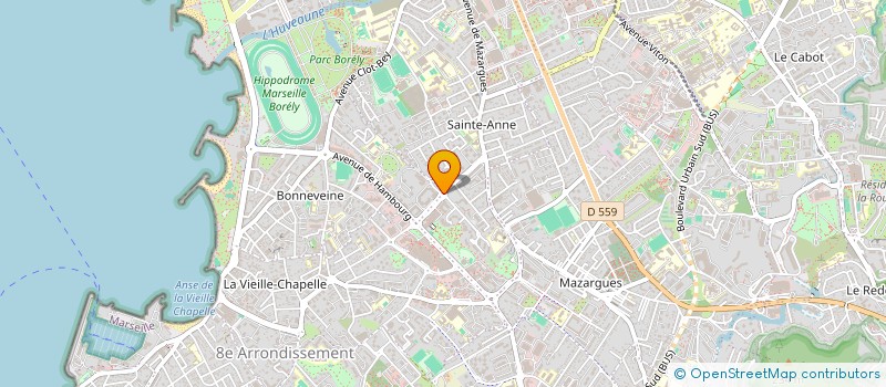 localisation de l'entreprise MONSIEUR MAZEN ZARAH  MARSEILLE