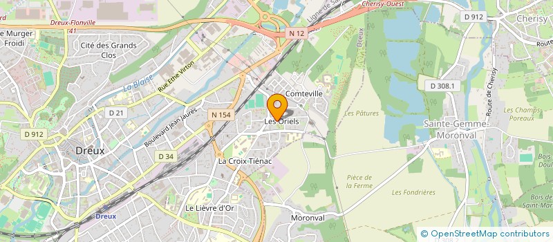 localisation de l'entreprise MONSIEUR MAZHAR GHULAM à DREUX